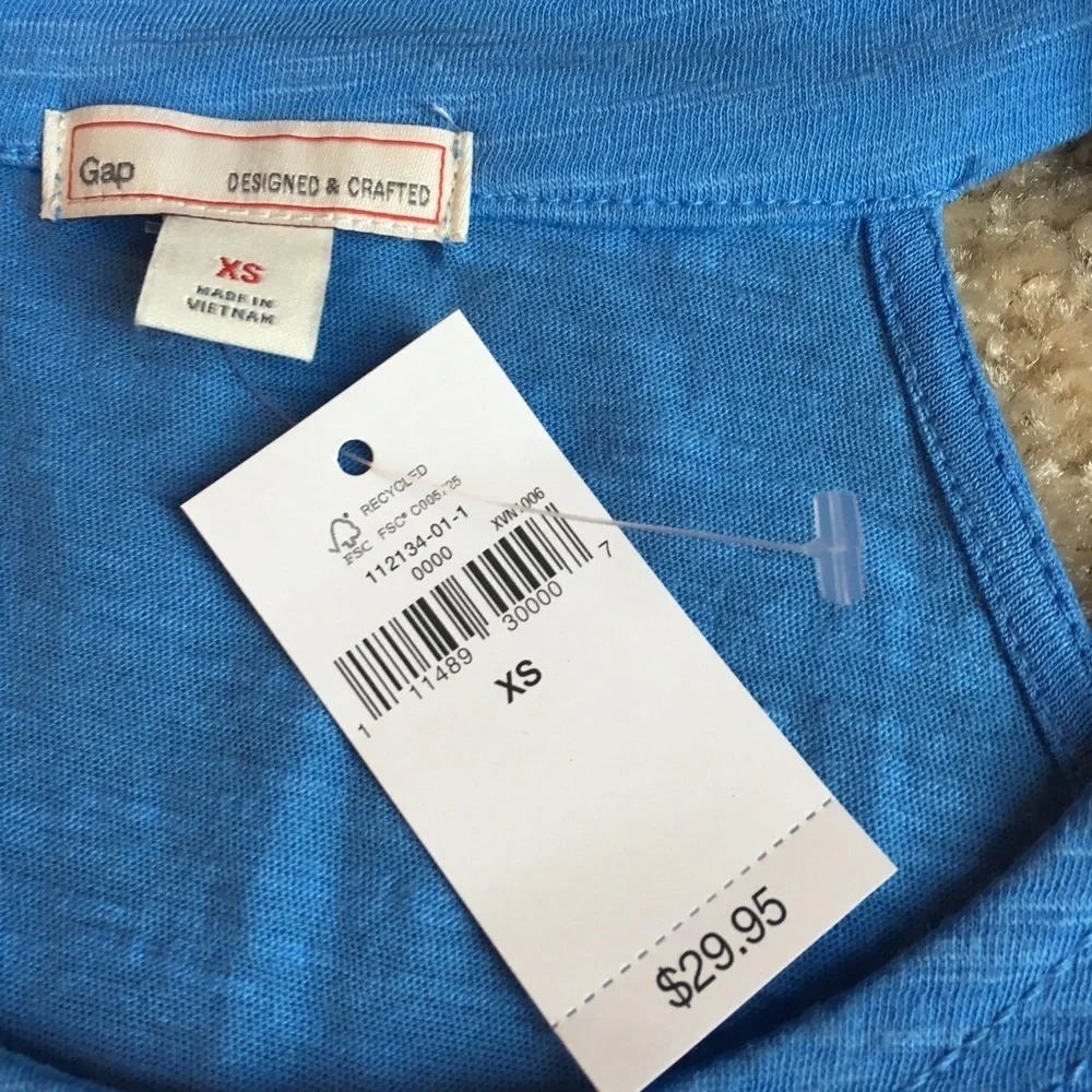 NWT GAP baby blue tank top